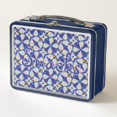 ティアドロカラフルップカスタムスナック メタルランチボックス (正面)