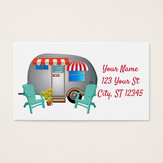 ティアドロップキャラバンキャンパーサンダー_コーブ (正面)