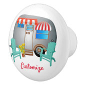 ティアドロップキャラバンキャンパーサンダー_コーブ  セラミックノブ (右)