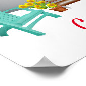 ティアドロップキャラバンキャンパーサンダー_コーブ ポスター (角)