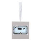 ティアドロップキャンパーキャラバンサンダー_コーブ キューブオーナメント (右)