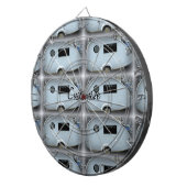 ティアドロップジプシーキャラバンハッピーグラミングオンキャラバン ダーツボード (正面右)