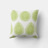 ティアドロップペイズリーモチーフ装飾用クッション クッション (裏面)