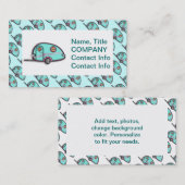 ティアドロップRVトレーラー名刺 名刺 (正面/裏面)