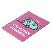 ティアドロップRVトレーラー旅行ジャーネル – ノートブック (左側)