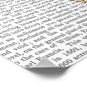 ティアド熱気球プリント赤 ポスター (角)