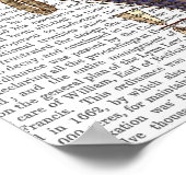 ティアド熱気球（青） ポスター (角)