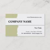 ティアビ遠くにジネスカードデザイン 名刺 (正面)