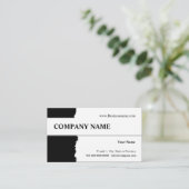 ティアビ遠くにジネスカードデザイン 名刺 (スタンド正面)