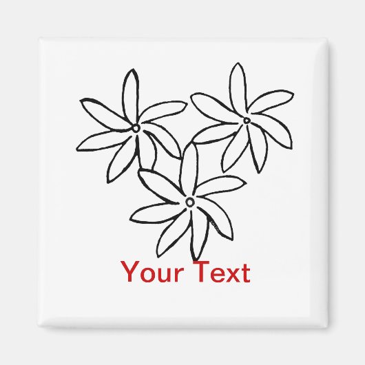 ティアフラワーマグネット マグネット (正面)