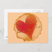 ティアモアモーレミオ ポストカード (正面/裏面)