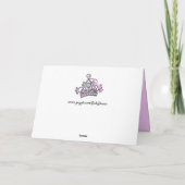 ティアラおめでとう大学院カード!カード カード (裏面)