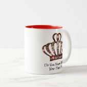 「ティアラがどこにいるか知ってるか?」 ツートーンマグカップ (正面右)