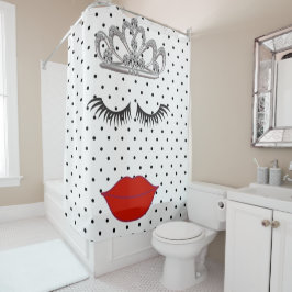 ティアラのパーティーの衣服シャワー・カーテンの私のティアラ シャワーカーテン