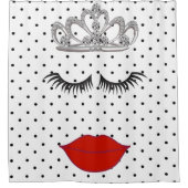 ティアラのパーティーの衣服シャワー・カーテンの私のティアラ シャワーカーテン (正面)