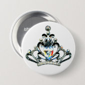 ティアラの虹の輝き 缶バッジ (正面&裏面)