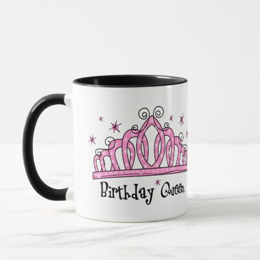 ティアラの誕生日の女王 マグカップ (左)