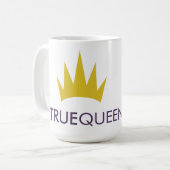 ティアラの#TRUEQUEENのコーヒー・マグ コーヒーマグカップ (正面左)