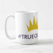 ティアラの#TRUEQUEENのコーヒー・マグ コーヒーマグカップ (左)