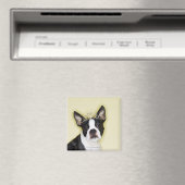 ティアラを着た犬 マグネット (インサイチュ (食洗機))