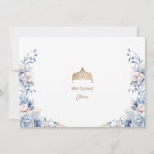 ティアラエレガントキンセアニラ写真サンキューカード サンキューカード (裏面)