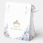 ティアラエレガント金ゴールドブルーバラキンセアニラ フェイバーボックス (裏面)