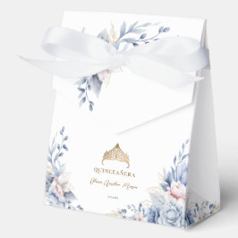 ティアラエレガント金ゴールドブルーバラキンセアニラ フェイバーボックス