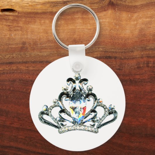 ティアラキーチェーンの虹の輝き キーホルダー (正面)