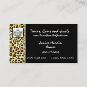 ティアラチータプリント名刺 名刺 (正面)