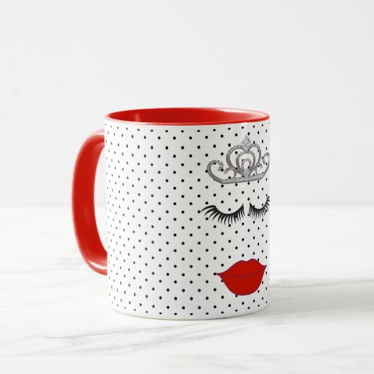 ティアラパーティーダーリング私は衣服マイティアラパーティー マグカップ (正面左)