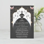 ティアラファミリーラテンアメリカ系女性ガーリースペインのキンセアニェラ 招待状 (スタンド正面)