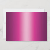 ティアラプリンセスベイビーシャワー招待状 招待状 (裏面)