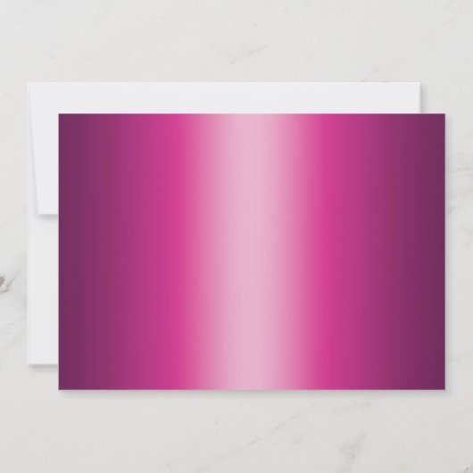 ティアラプリンセスベイビーシャワー招待状 招待状 (裏面)