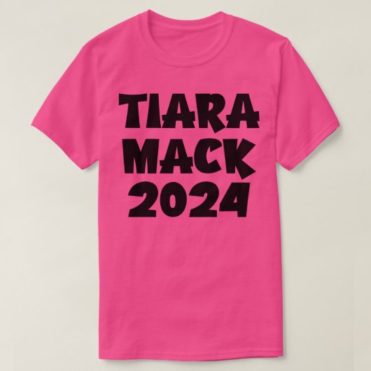 ティアラマック2024 1 Tシャツ (デザイン正面)