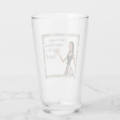 「ティアラ離れを抜いて家に帰るな！」 タンブラーグラス (裏面)