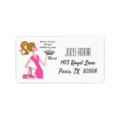 「ティアラ離れを抜いて家に帰るな!」 ラベル (正面)