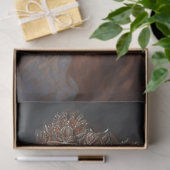 ティアラ3デクページ紙の懐かしい女性 薄葉紙 (ギフト)