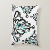 "ティアラ"アクセント枕 アクセントクッション (裏面(縦))