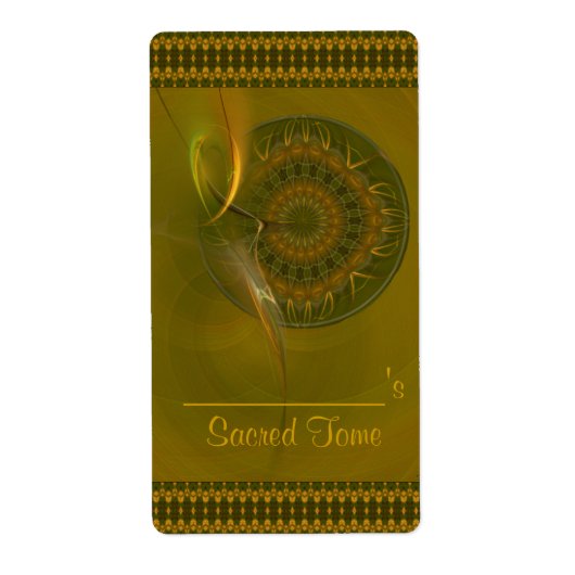 ティアルティウハーベスト女神抽象芸術アート ラベル (正面)