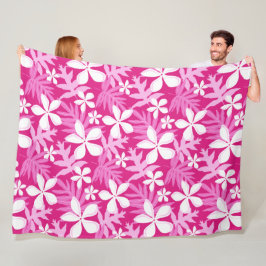 ティアレ（ピンク） フリースブランケット