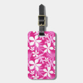 ティアレ（ピンク） ラゲッジタグ (正面縦)