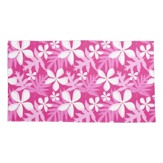 ティアレ（ピンク） 枕カバー (裏面-左)