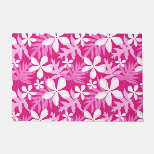 ティアレ（ホットピンク） ドアマット (正面)