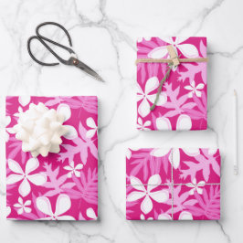 ティアレ（ホットピンク） ラッピングペーパーシート
