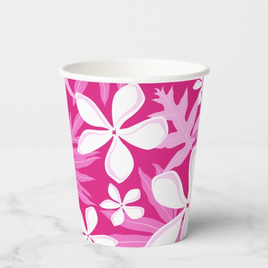 ティアレ（ホットピンク） 紙コップ (裏面)