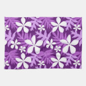 ティアレ（紫） キッチンタオル (横)