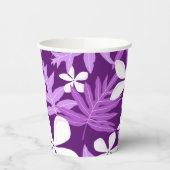 ティアレ（紫） 紙コップ (左)