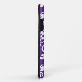 ティアレ（紫） Case-Mate iPhoneケース (裏面/右)