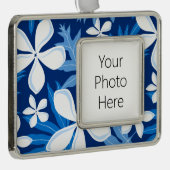 ティアレ（青） シルバープレートフレームオーナメント (右)