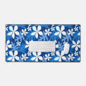 ティアレ（青） デスクマット (キーボード&マウス)